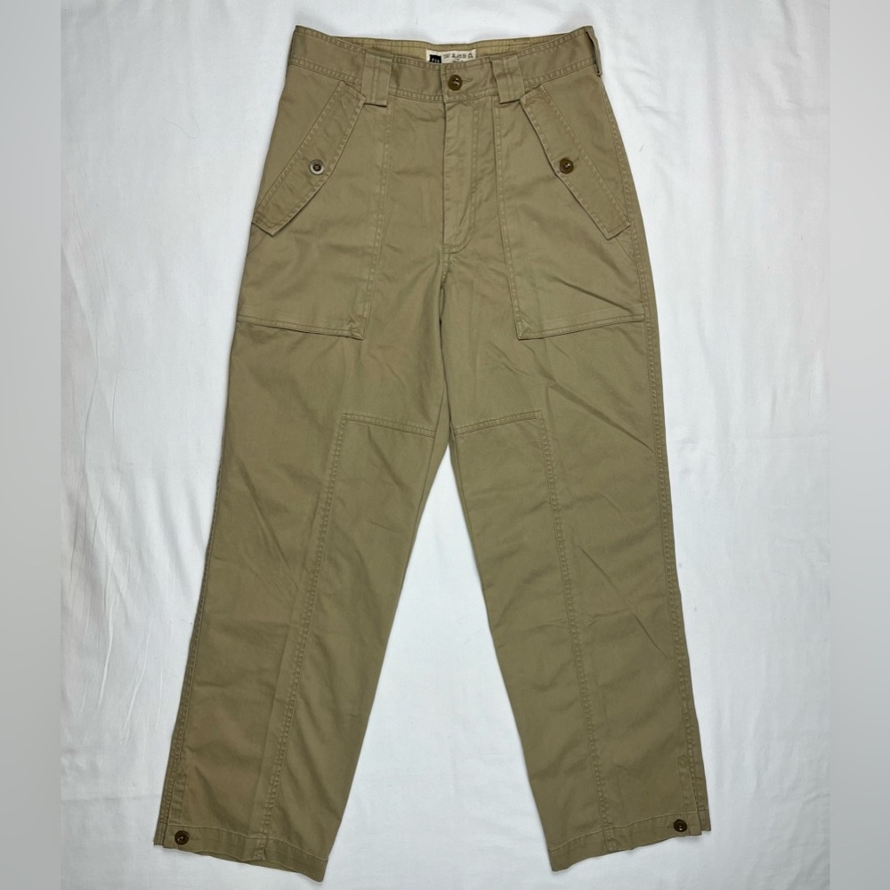 GAP Surplus Mens Pants 28 x 30 Khaki Flap Pocket Y2K Military A6